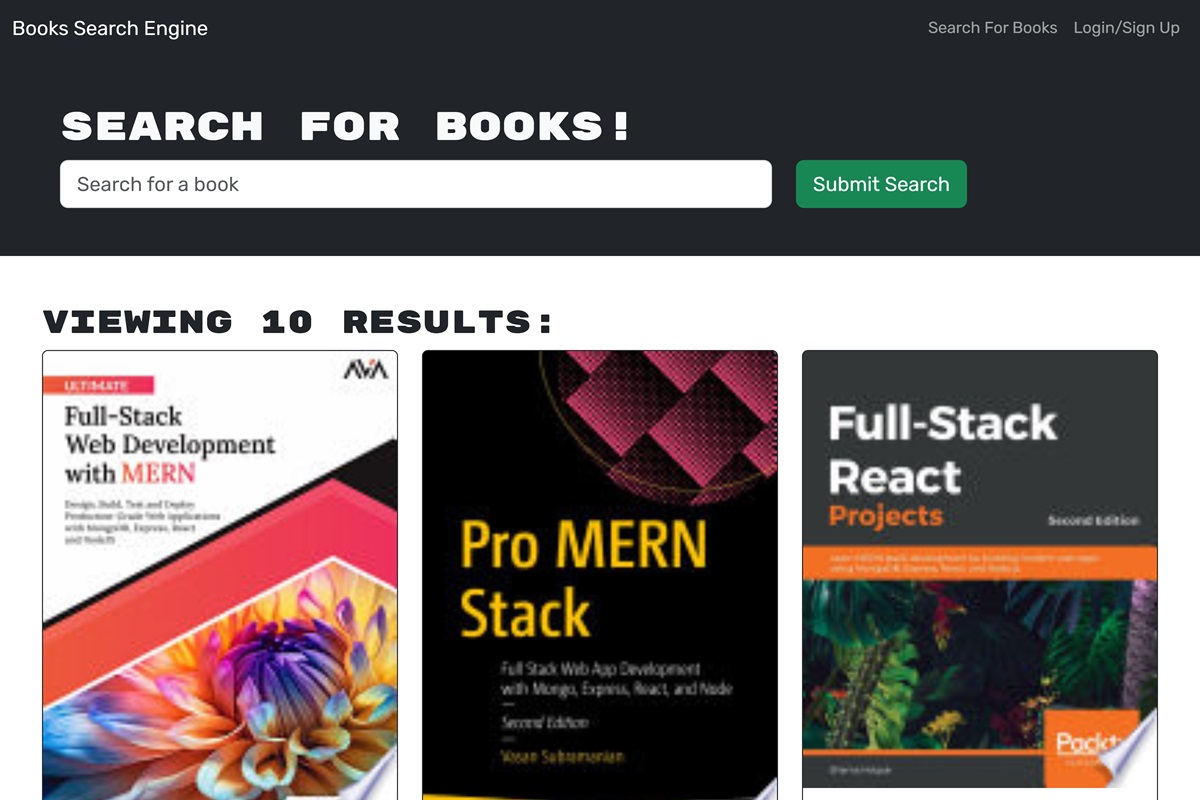 Books Search Engine